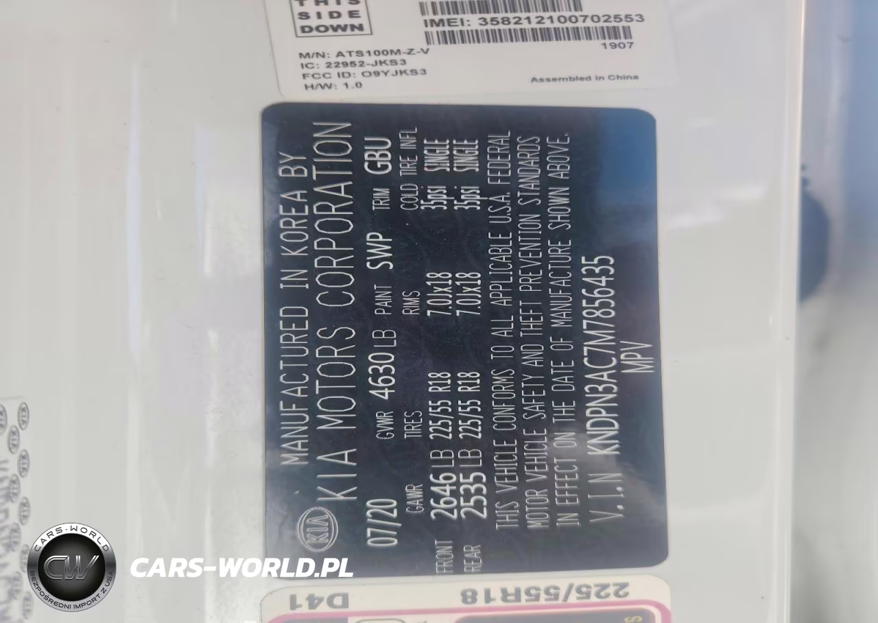2021 Kia Sportage Ex VIN:KNDPN3AC7M7856435 - 12