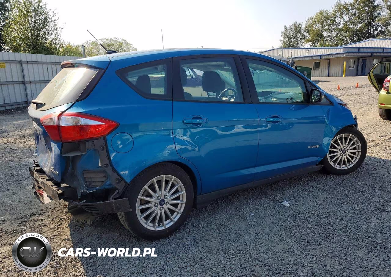 2014 Ford C-Max Se VIN:1FADP5AU3EL507255 - 3