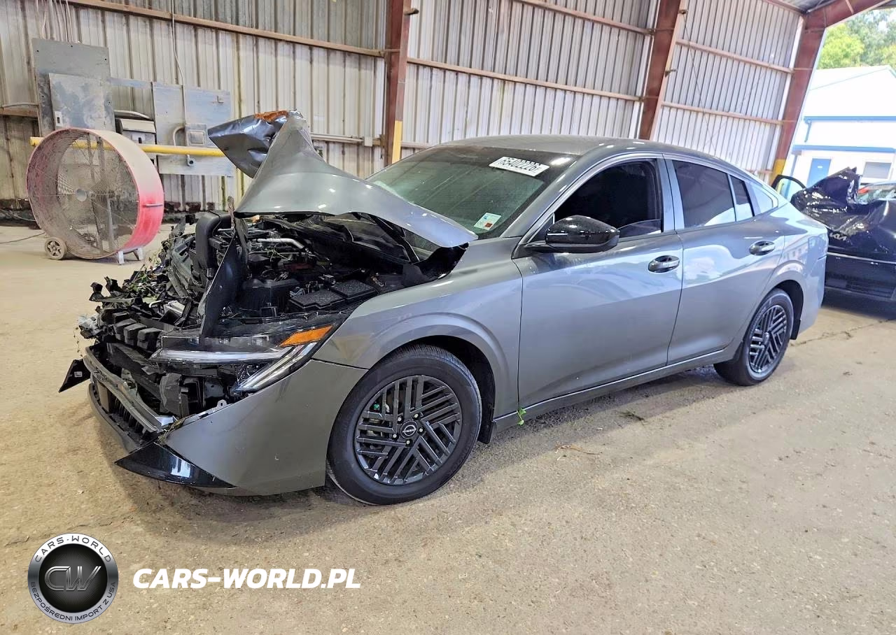 2026 Nissan Sentra Sv VIN:3N1AB9CV6TY296522 - 1