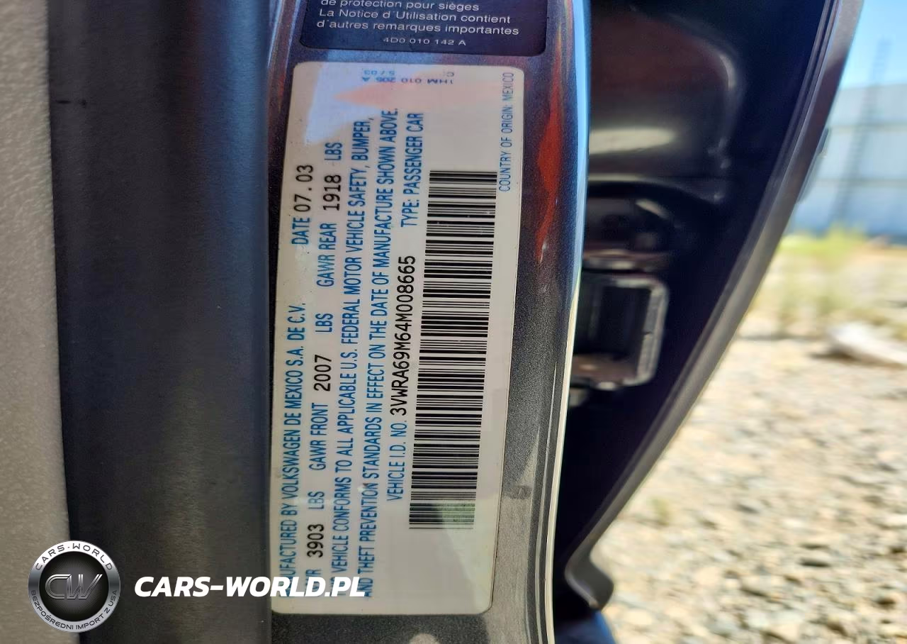 2004 Volkswagen Jetta Gl VIN:3VWRA69M64M008665 - 12