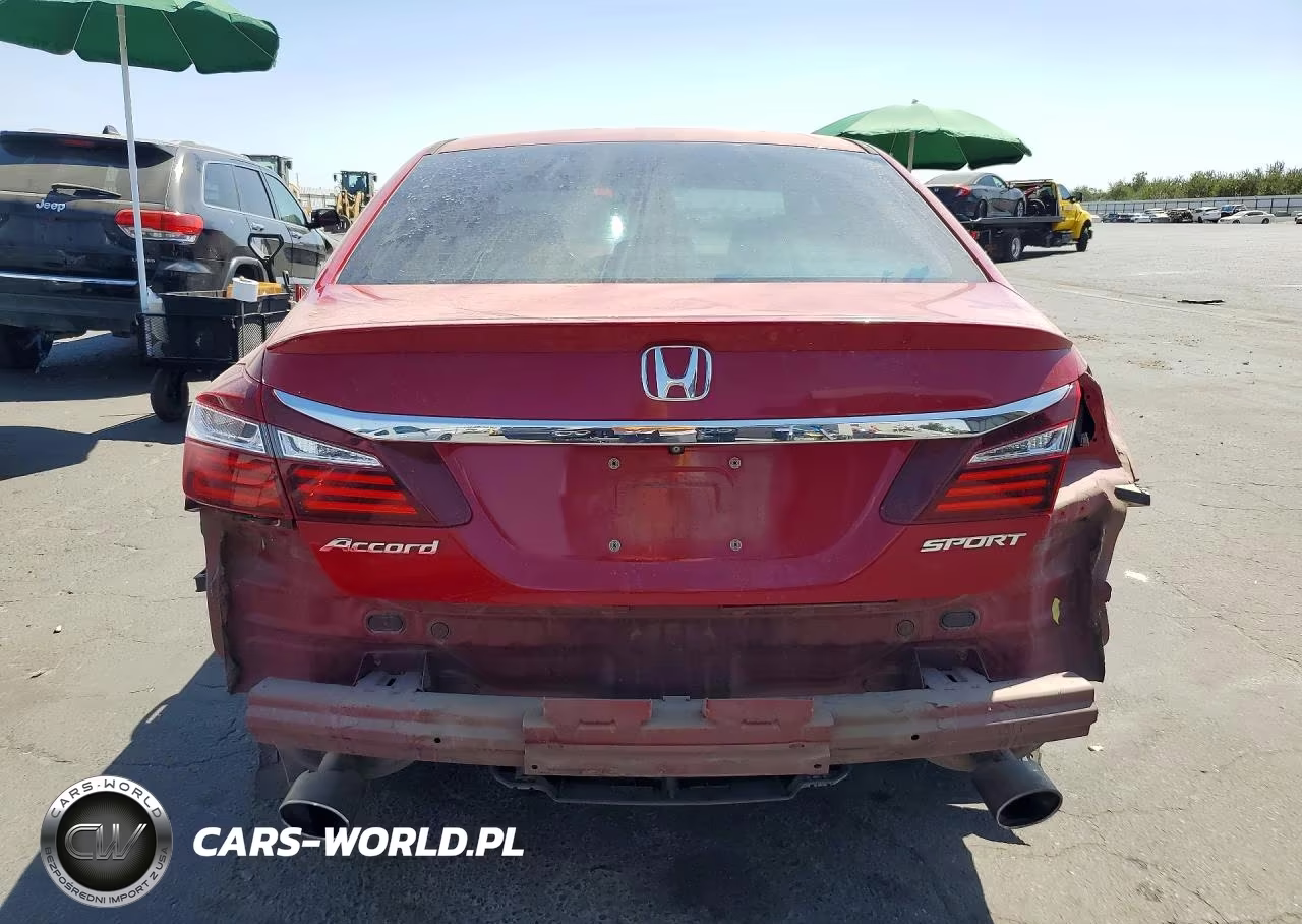 2017 Honda Accord Sport VIN:1HGCR2F57HA063931 - 6