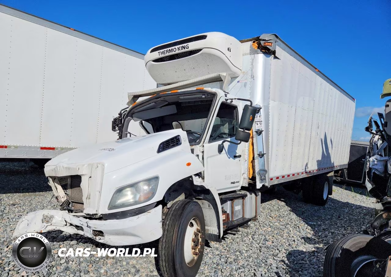 2017 Hino 258-268 Refrigerated Box Truck