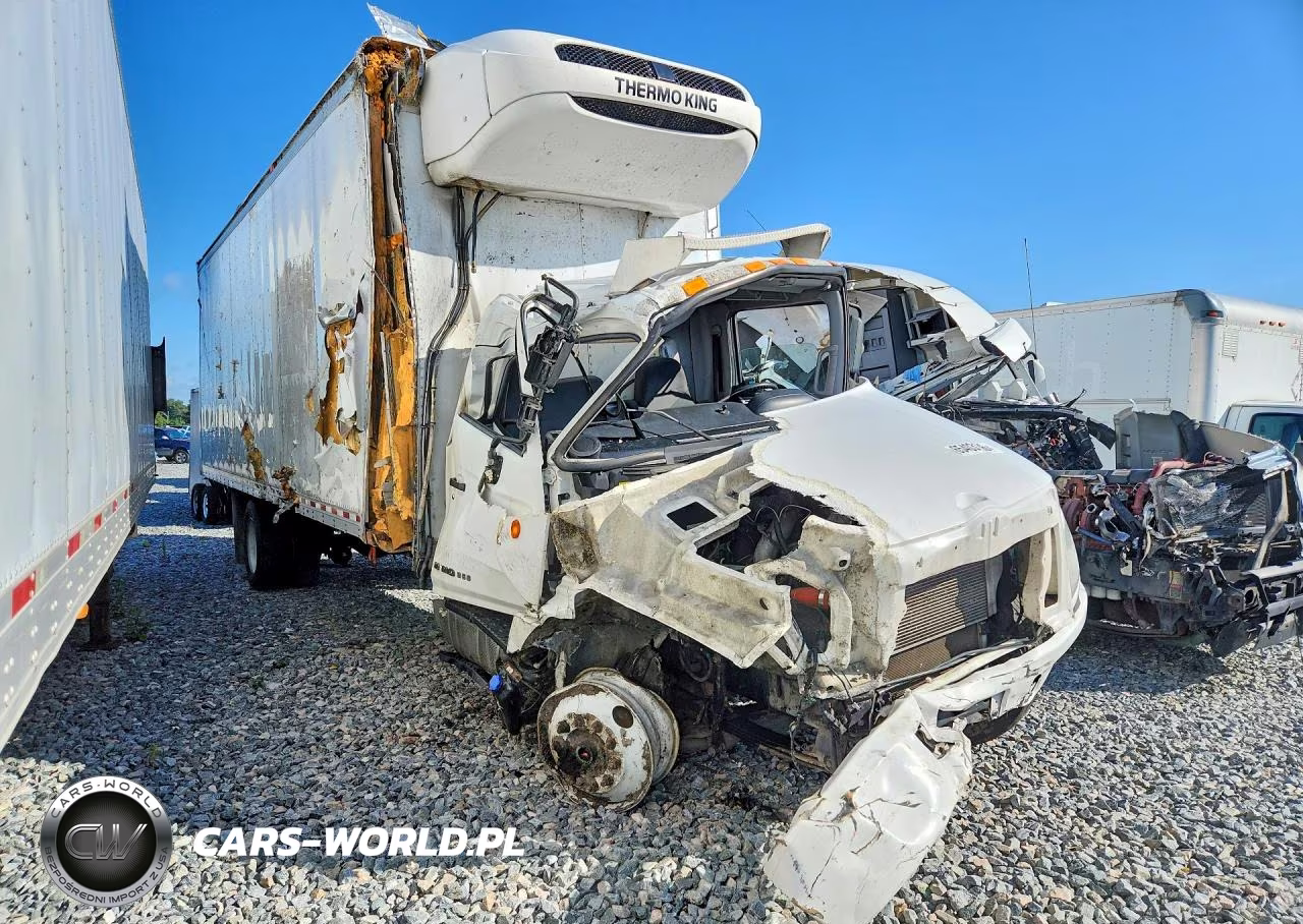 2017 Hino 258-268 Refrigerated Box Truck VIN:5PVNJ8JV8H4S65104 - 4