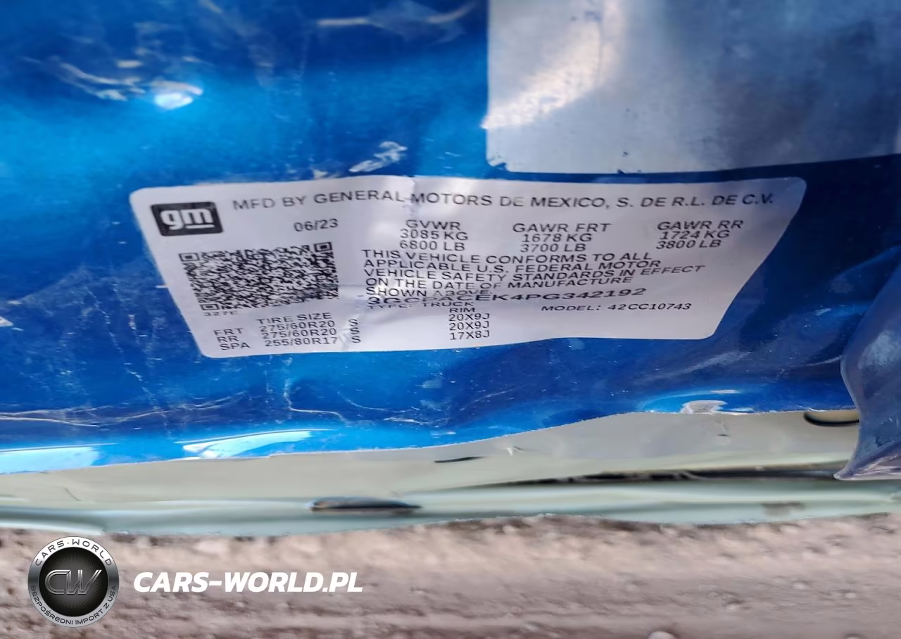 2023 Chevrolet Silverado VIN:3GCPACEK4PG342192 - 12