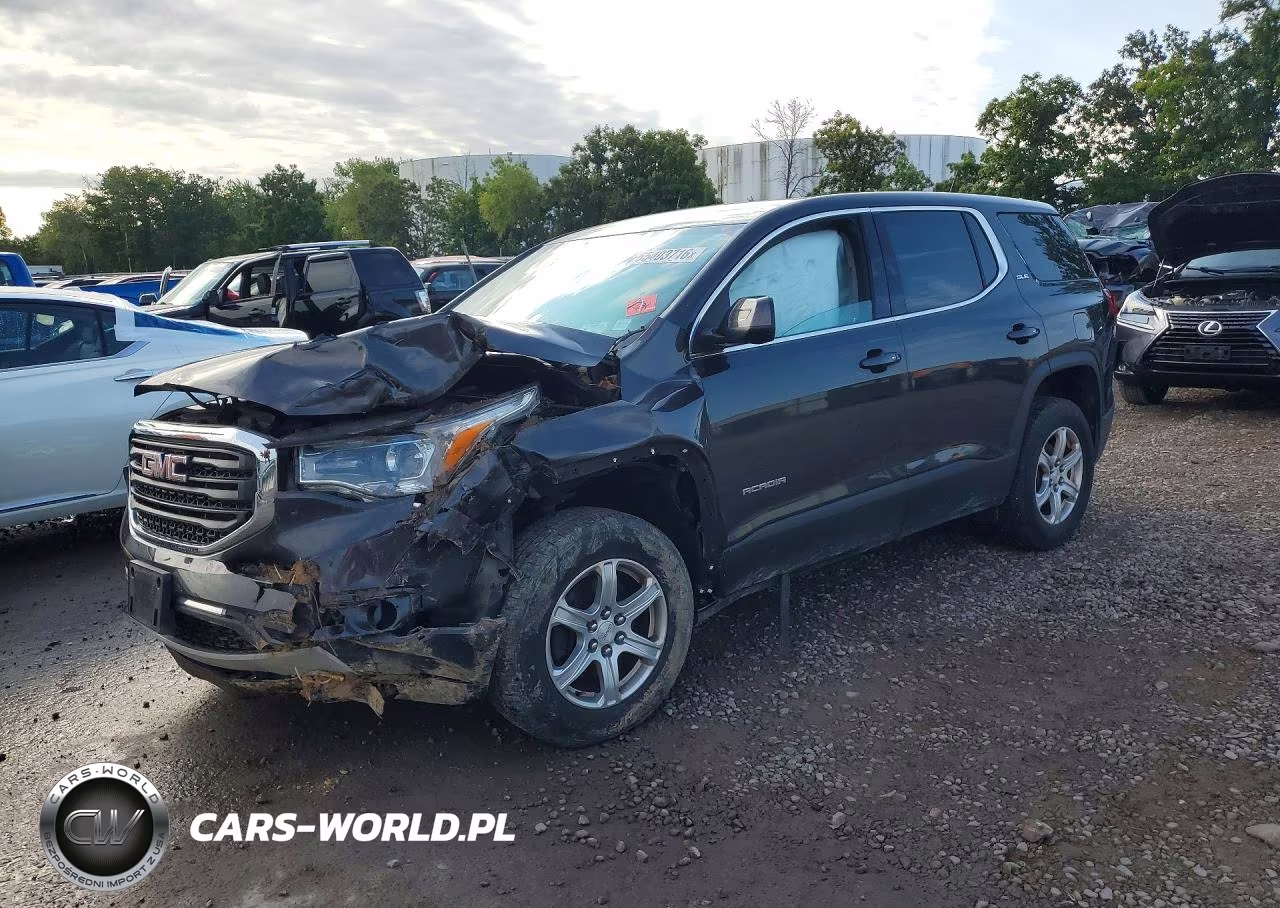 2018 GMC Acadia Sle VIN:1GKKNRLA5JZ169368 - 1