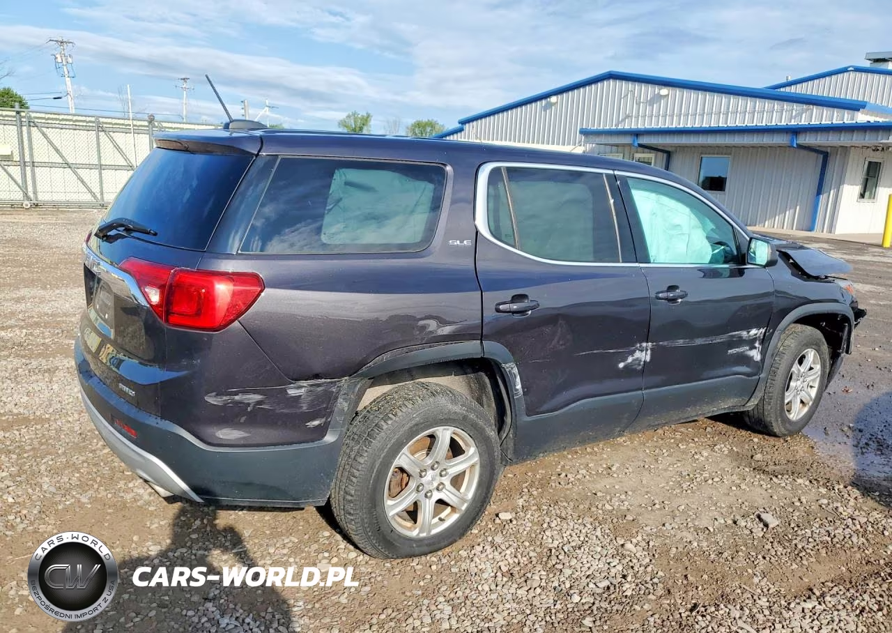 2018 GMC Acadia Sle VIN:1GKKNRLA5JZ169368 - 3