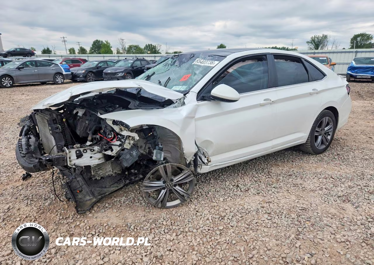 2024 Volkswagen Jetta Se VIN:3VW7M7BU4RM096766 - 1
