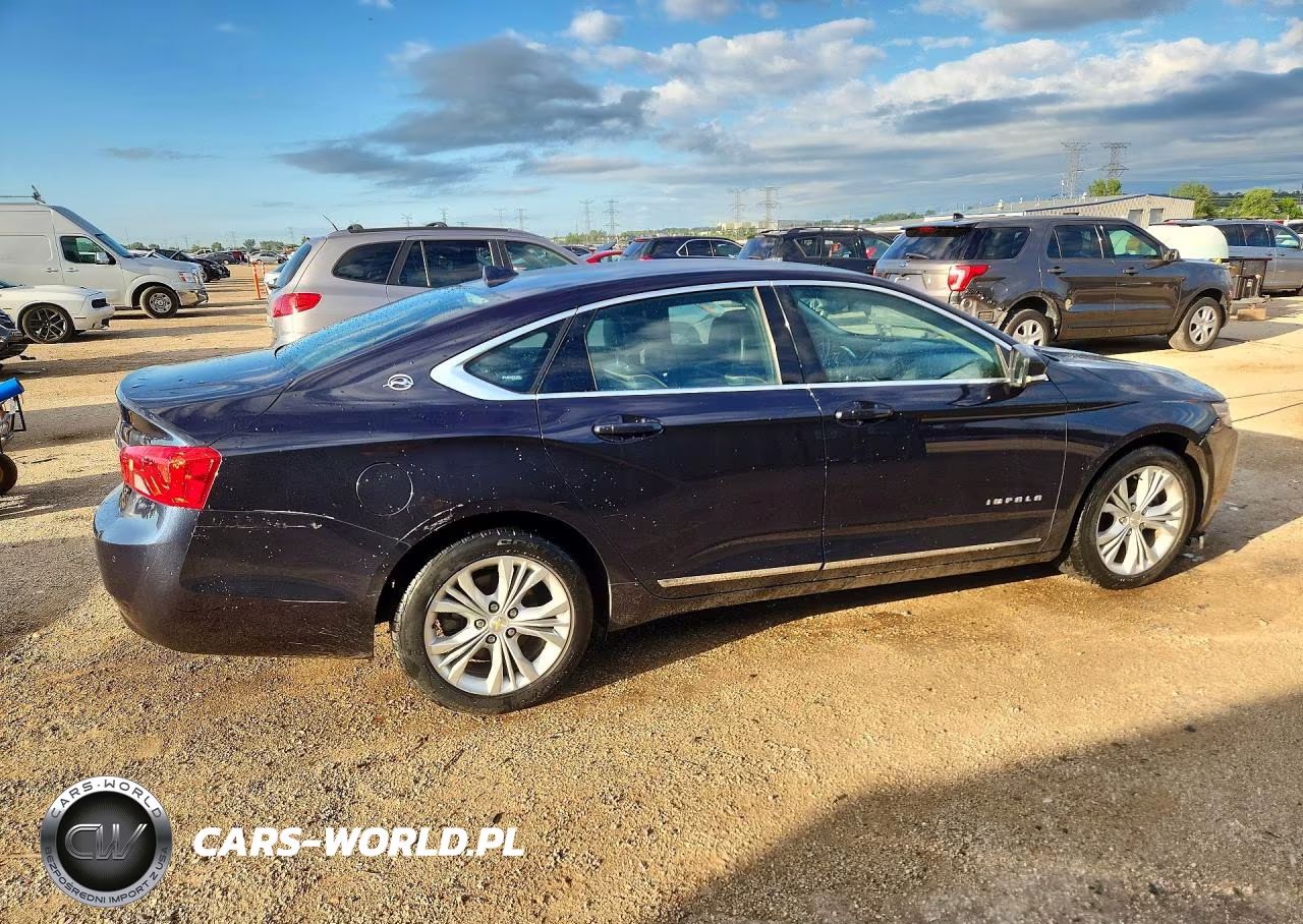 2014 Chevrolet Impala Lt VIN:2G1125S32E9116972 - 3