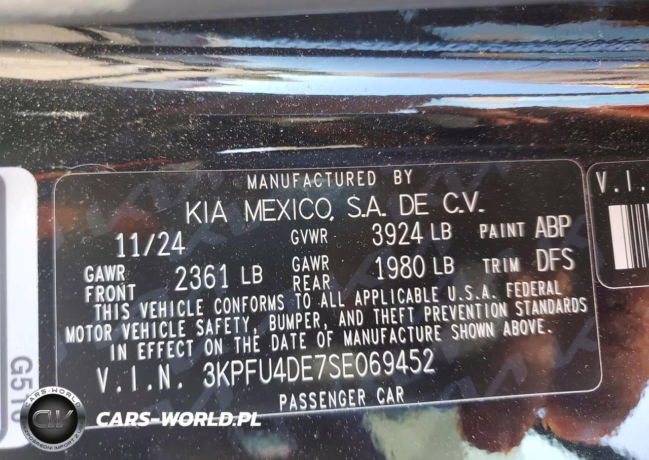 2025 Kia K4 Ex VIN:3KPFU4DE7SE069452 - 13