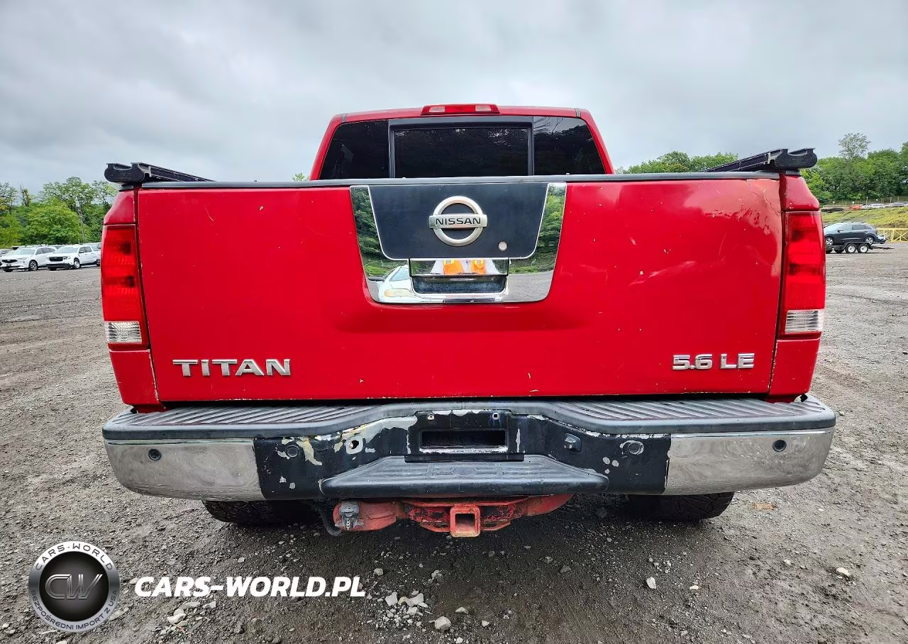2006 Nissan Titan Xe VIN:1N6AA07B76N509245 - 6