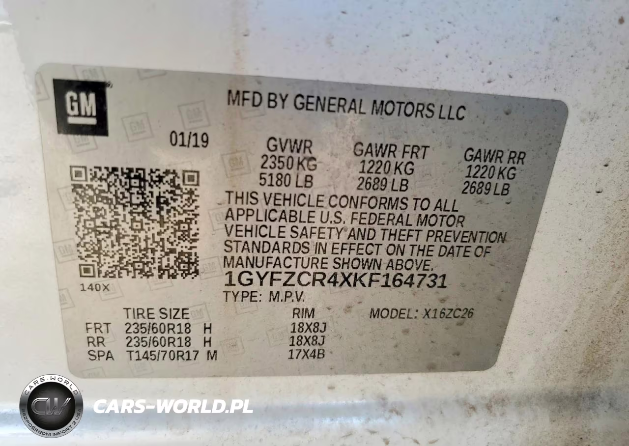2019 Cadillac Xt4 Premium Luxury VIN:1GYFZCR4XKF164731 - 12