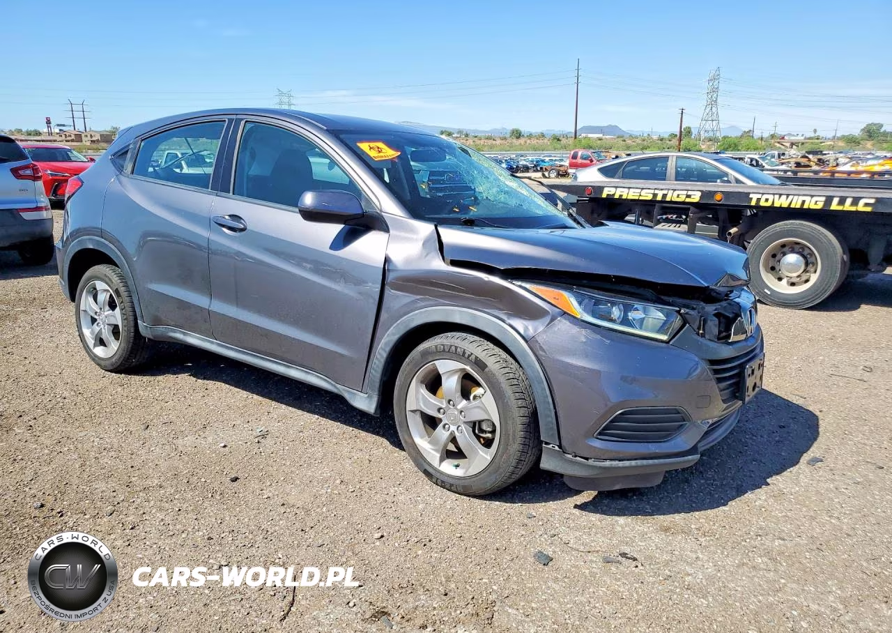 2019 Honda Hr-V Lx VIN:3CZRU6H33KG705400 - 4