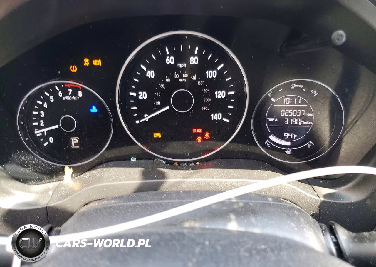 2019 Honda Hr-V Lx VIN:3CZRU6H33KG705400 - 9