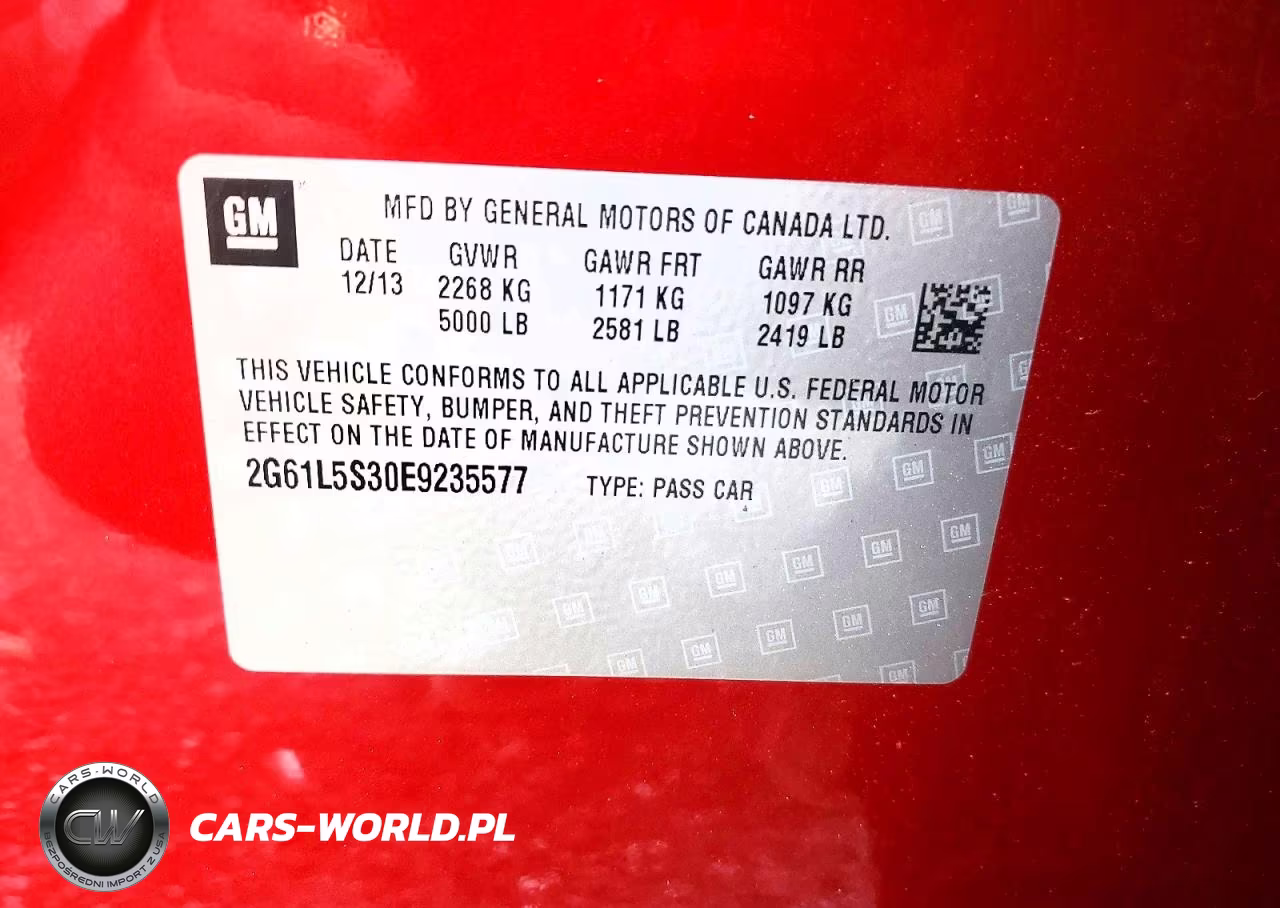 2014 Cadillac Xts VIN:2G61L5S30E9235577 - 12