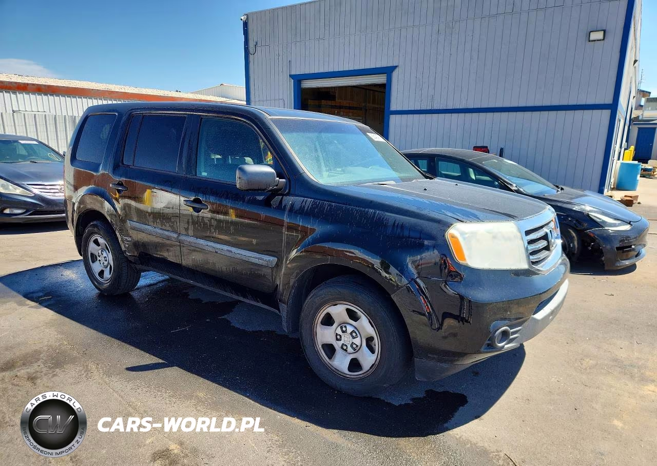 2015 Honda Pilot Lx VIN:5FNYF3H20FB020655 - 4