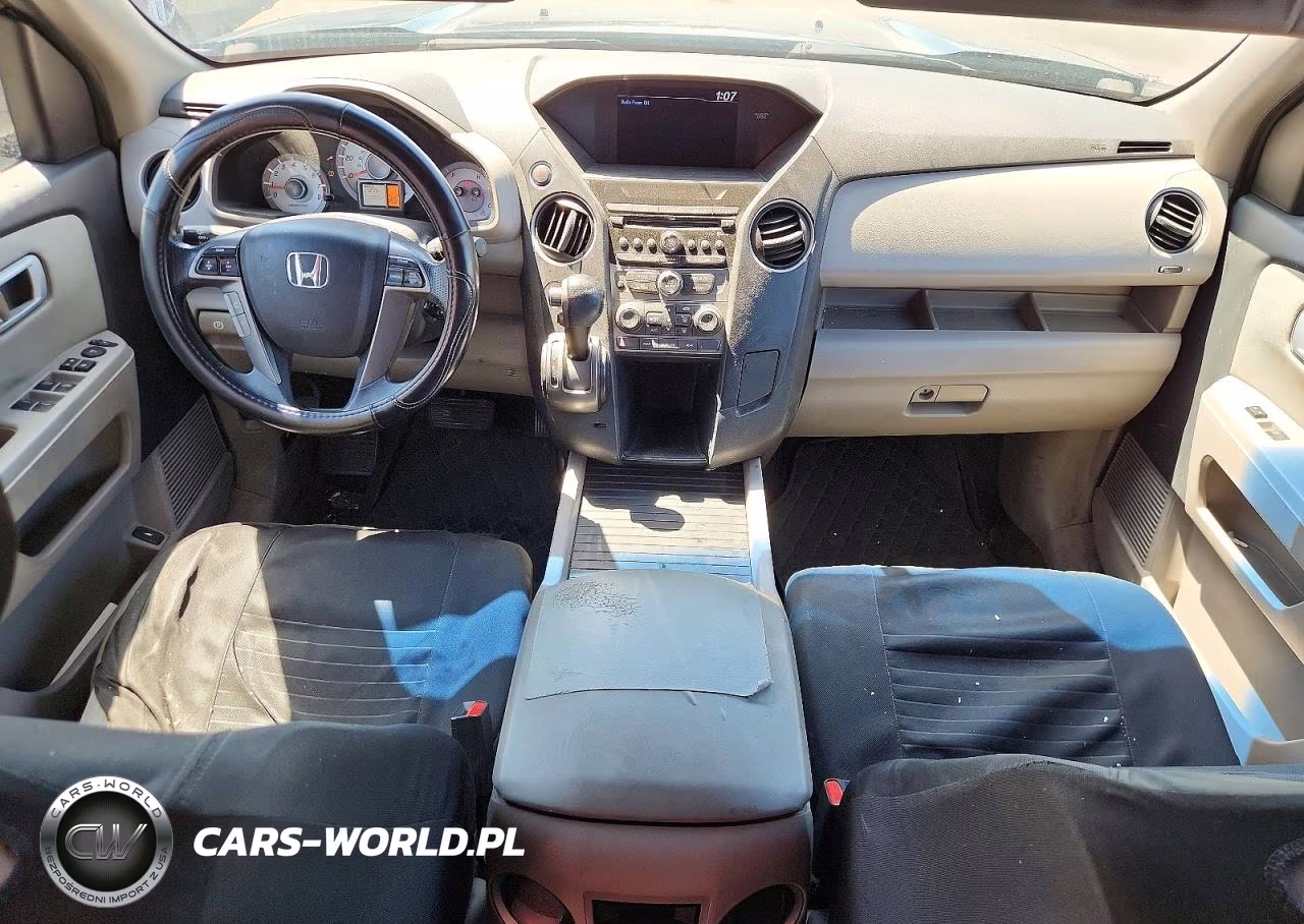 2015 Honda Pilot Lx VIN:5FNYF3H20FB020655 - 8