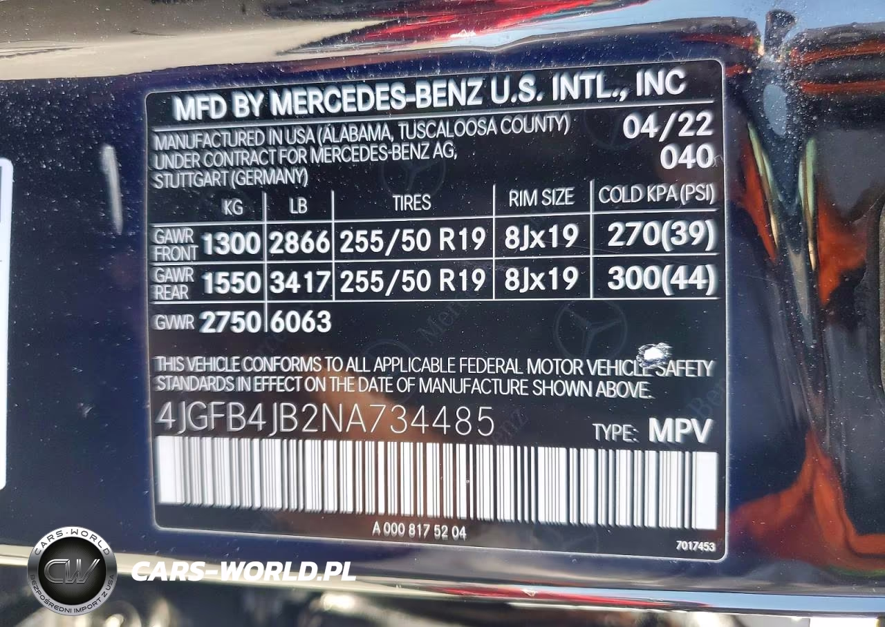 2022 Mercedes-Benz Gle 350 VIN:4JGFB4JB2NA734485 - 12