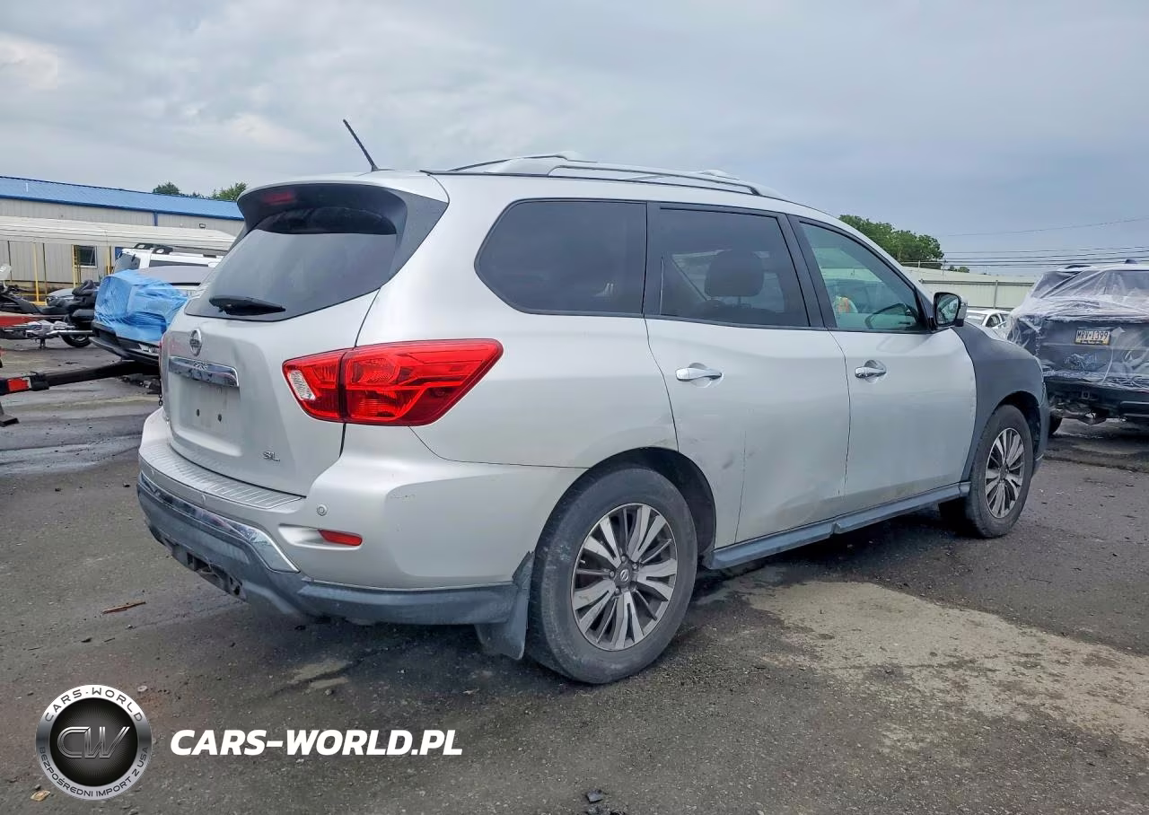 2017 Nissan Pathfinder Sl VIN:5N1DR2MN0HC670758 - 3