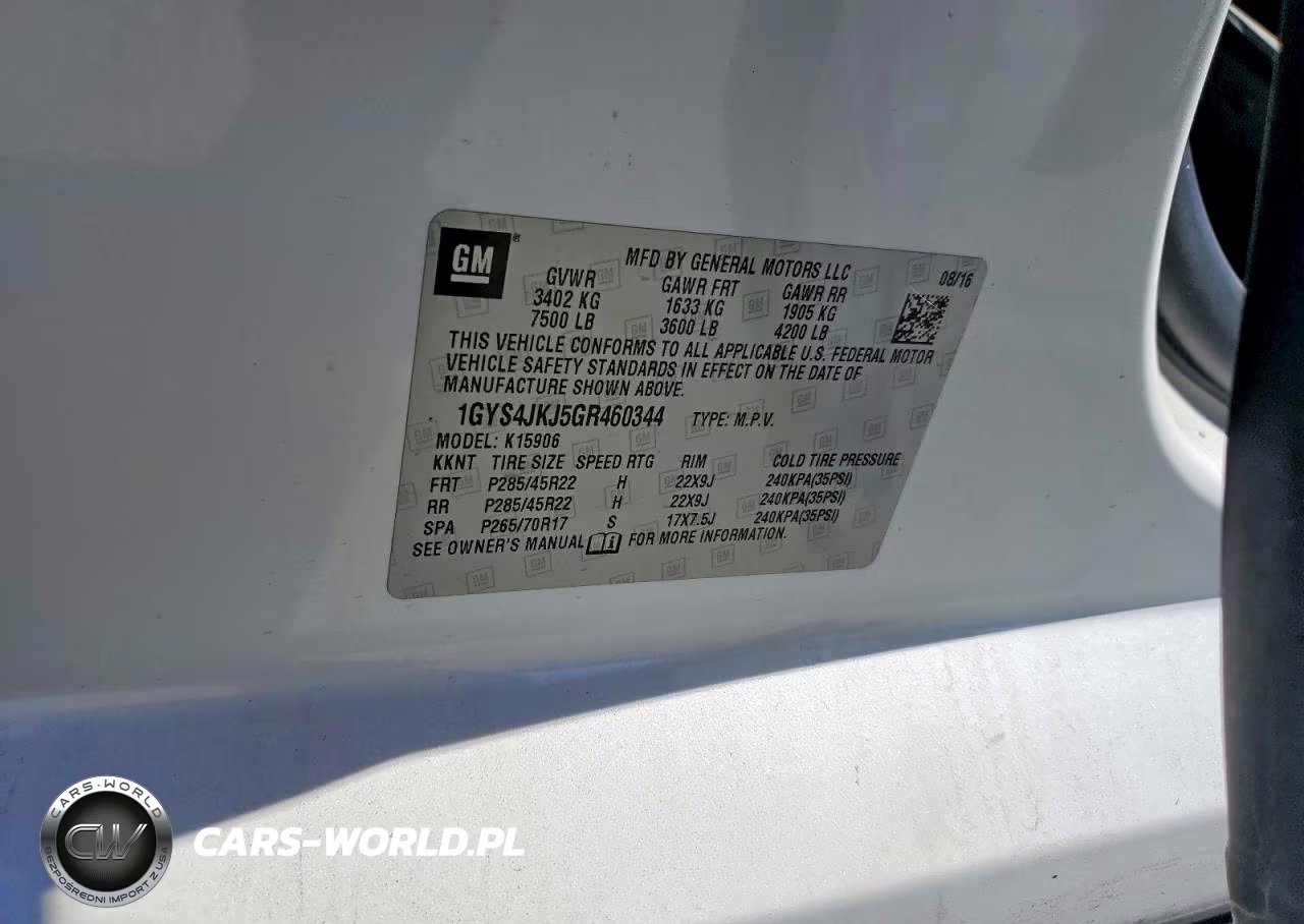 2016 Cadillac Escalade Esv Premium VIN:1GYS4JKJ5GR460344 - 12