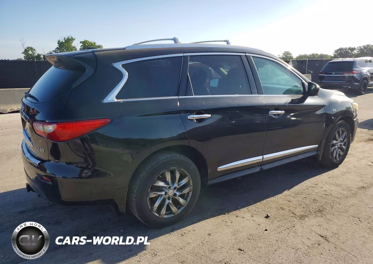 2014 Infiniti Qx60 Base VIN:5N1AL0MN0EC555775 - 3