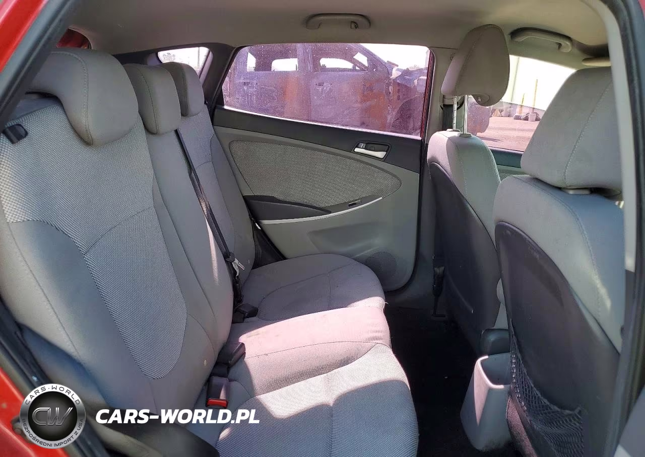 2012 Hyundai Accent Gs VIN:KMHCT5AE4CU021454 - 10