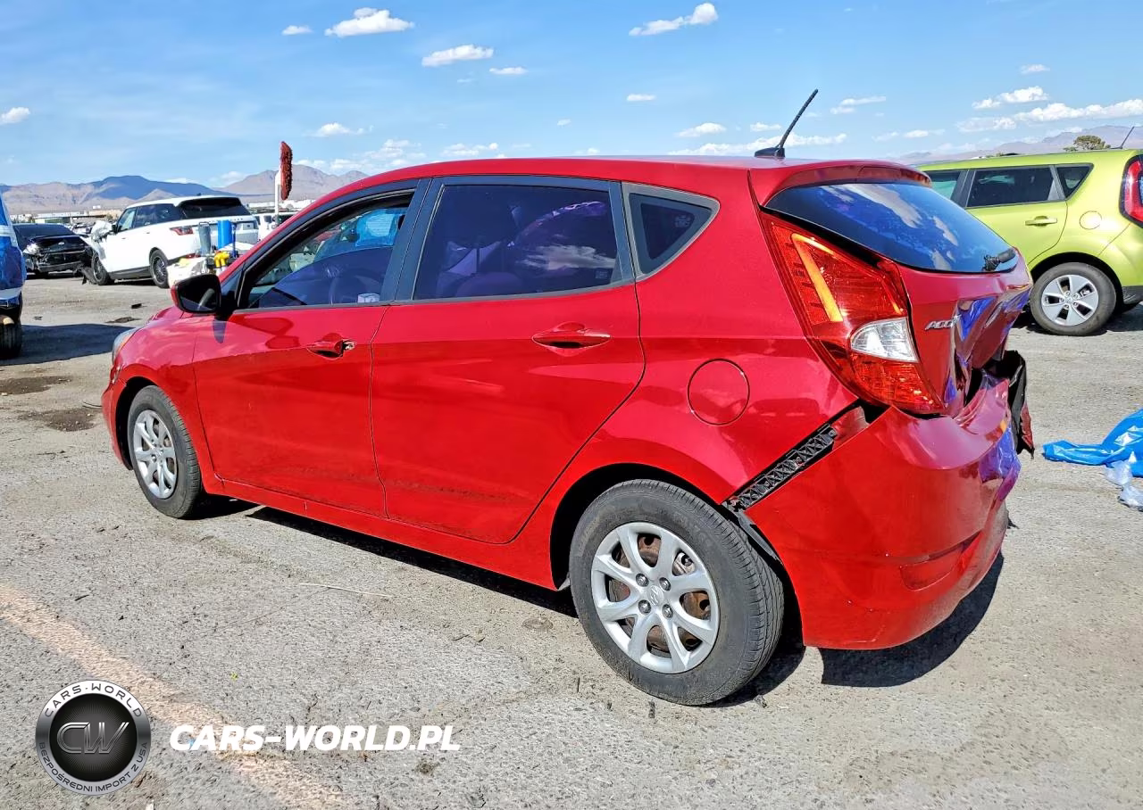 2012 Hyundai Accent Gs VIN:KMHCT5AE4CU021454 - 2