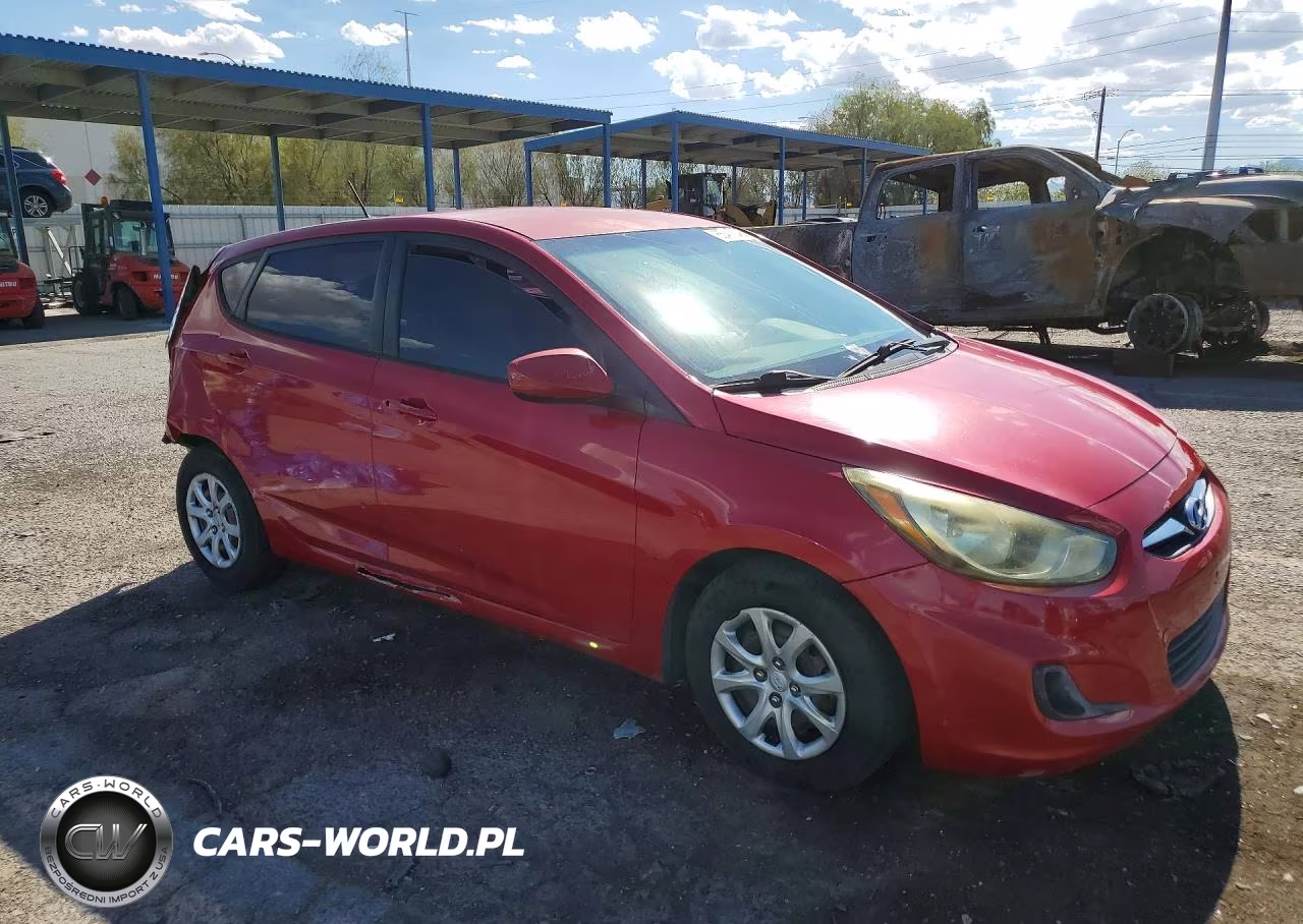 2012 Hyundai Accent Gs VIN:KMHCT5AE4CU021454 - 4