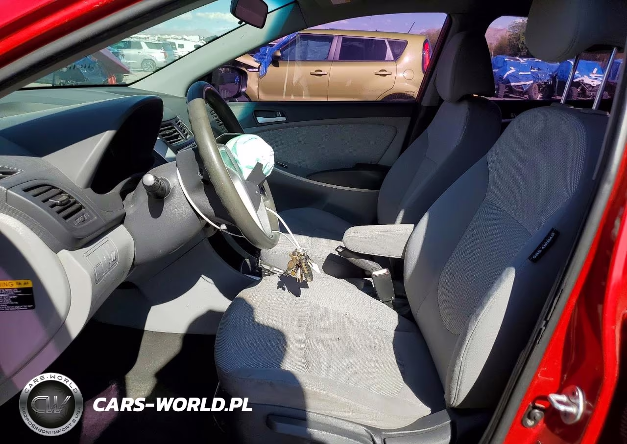 2012 Hyundai Accent Gs VIN:KMHCT5AE4CU021454 - 7