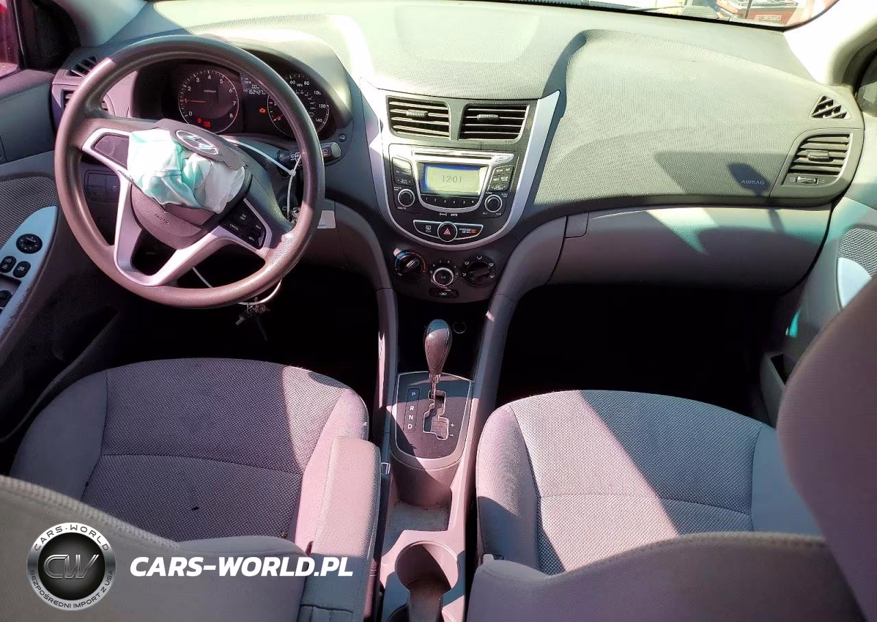 2012 Hyundai Accent Gs VIN:KMHCT5AE4CU021454 - 8