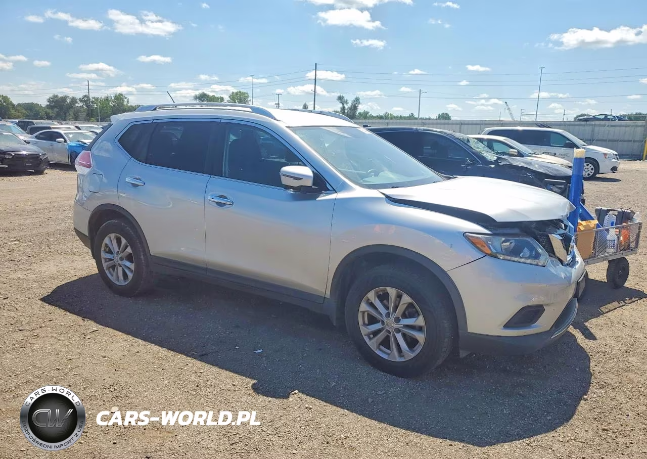 2016 Nissan Rogue Sv VIN:KNMAT2MV7GP629611 - 4