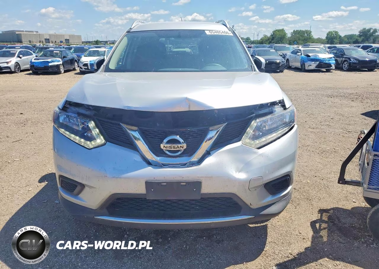 2016 Nissan Rogue Sv VIN:KNMAT2MV7GP629611 - 5