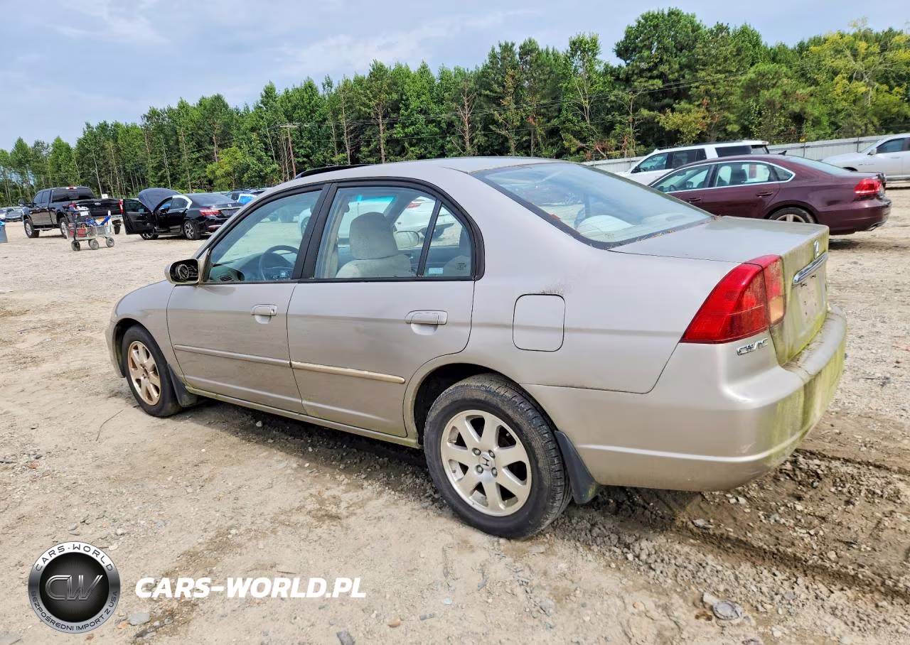 2002 Honda Civic Ex VIN:1HGES267X2L050729 - 2