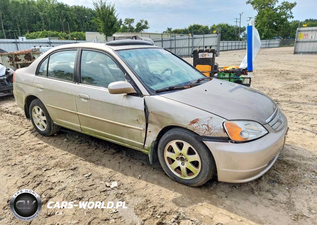 2002 Honda Civic Ex VIN:1HGES267X2L050729 - 4