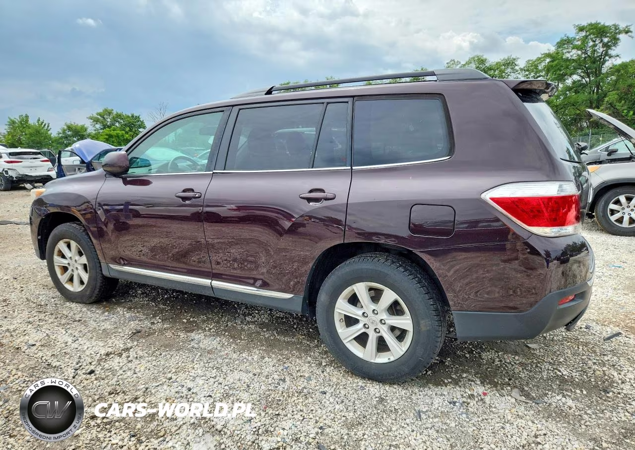 2012 Toyota Highlander Se VIN:5TDBK3EH6CS114279 - 2
