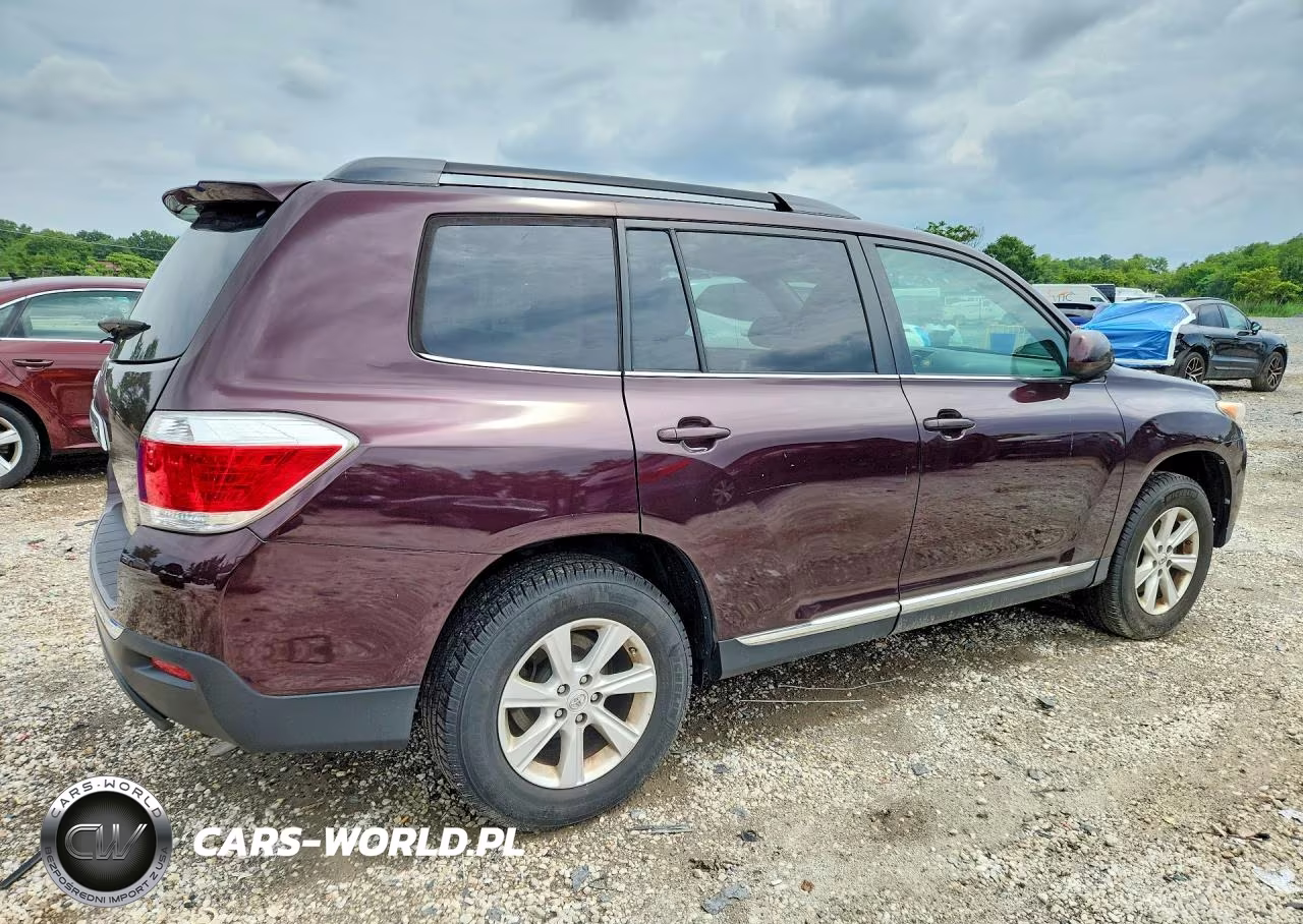 2012 Toyota Highlander Se VIN:5TDBK3EH6CS114279 - 3