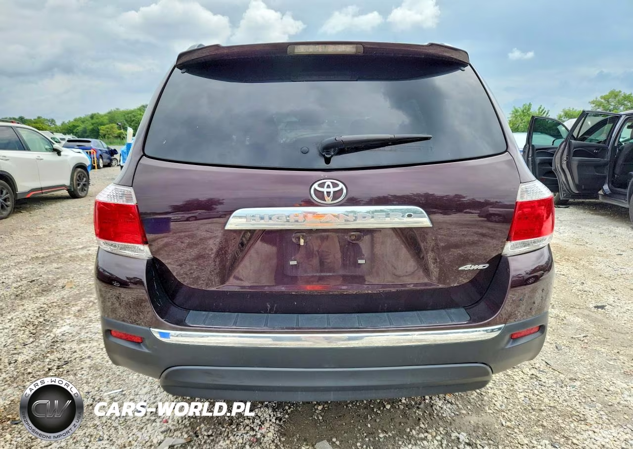 2012 Toyota Highlander Se VIN:5TDBK3EH6CS114279 - 6