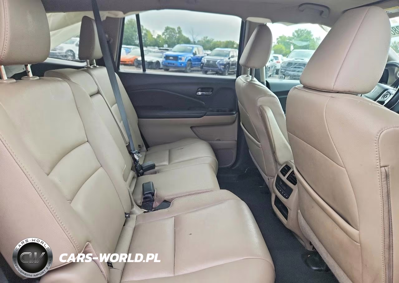 2017 Honda Pilot Exl VIN:5FNYF6H52HB031588 - 11