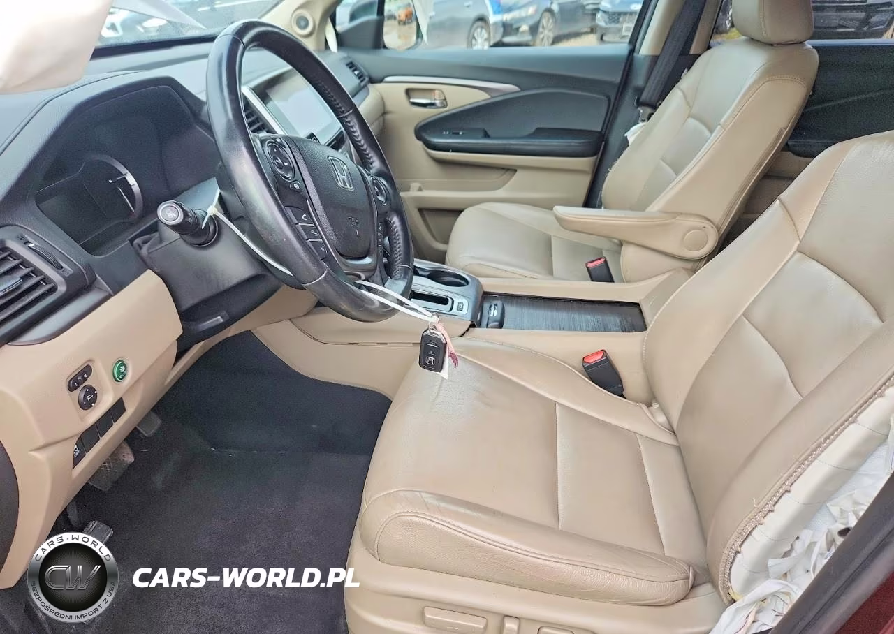 2017 Honda Pilot Exl VIN:5FNYF6H52HB031588 - 7