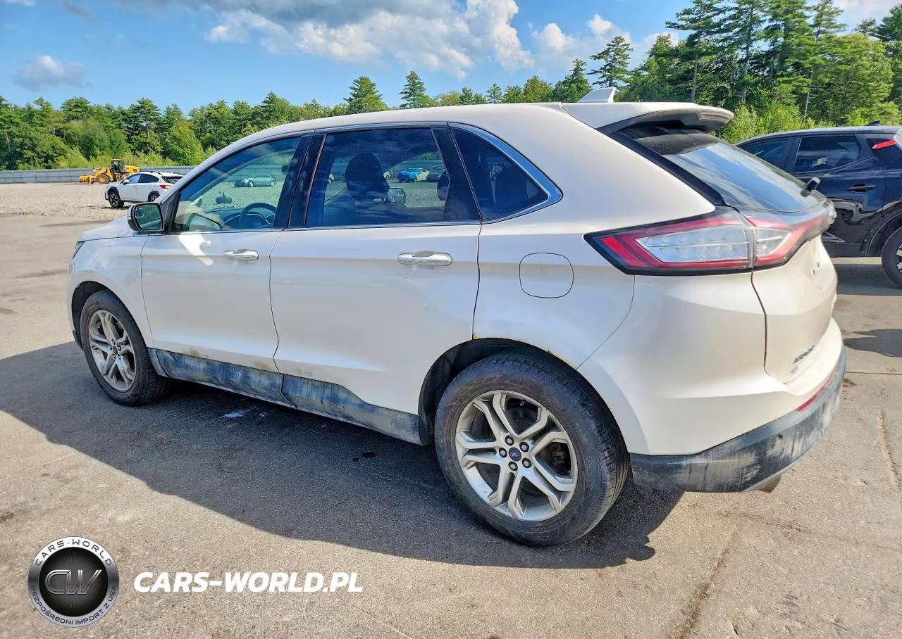 2017 Ford Edge Titanium VIN:2FMPK4K90HBB33455 - 2