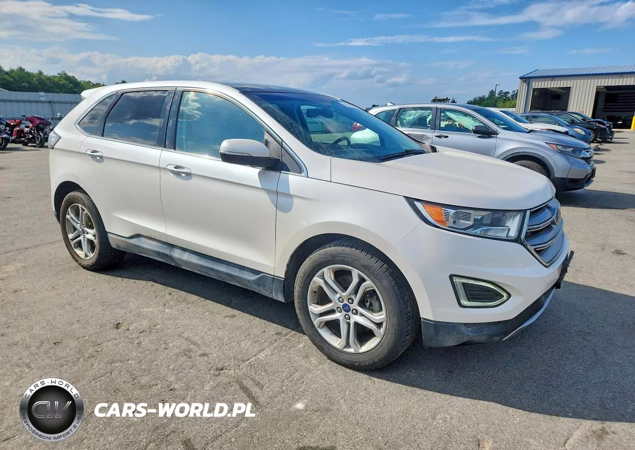 2017 Ford Edge Titanium VIN:2FMPK4K90HBB33455 - 4