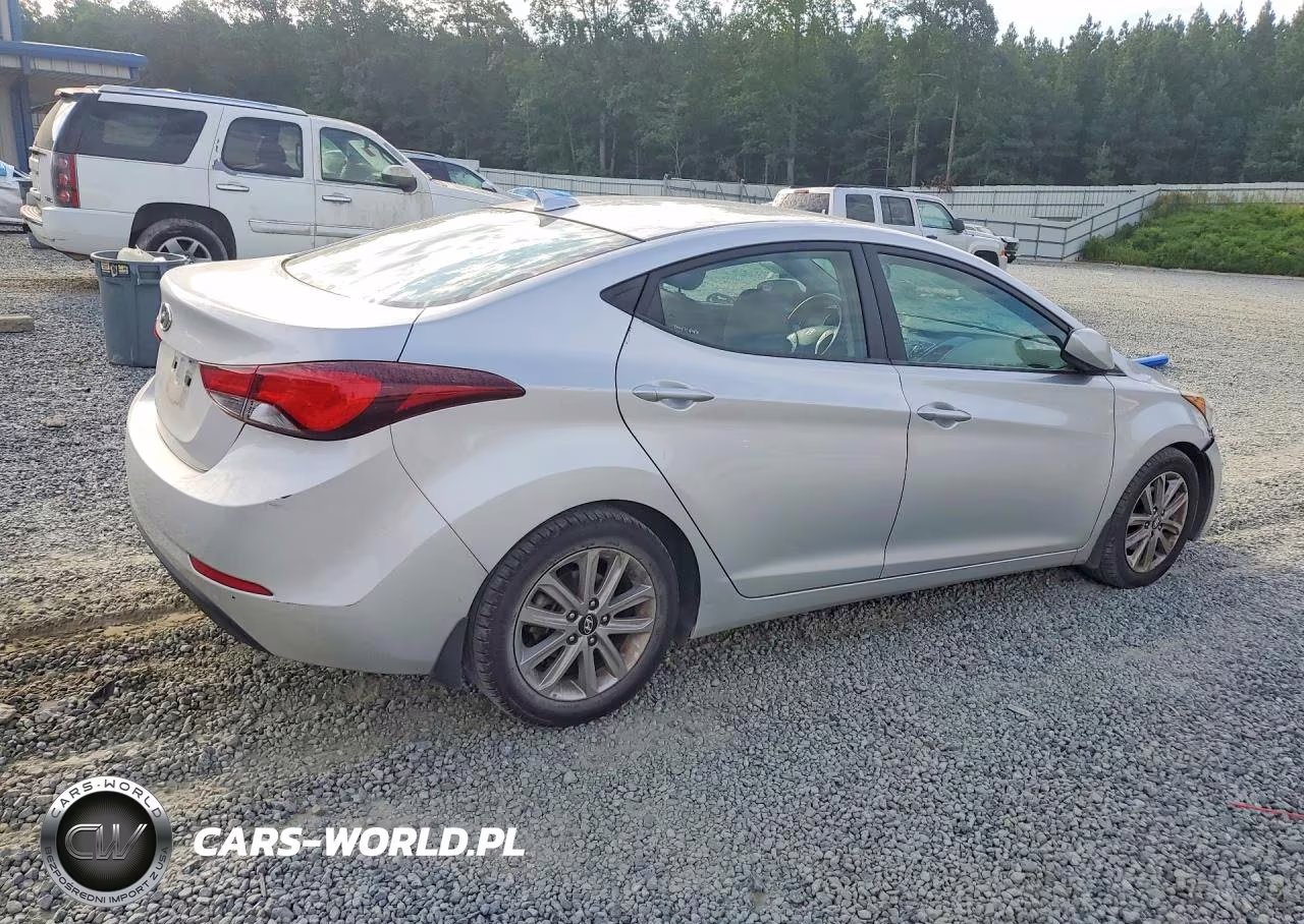 2016 Hyundai Elantra Se VIN:5NPDH4AEXGH656179 - 3