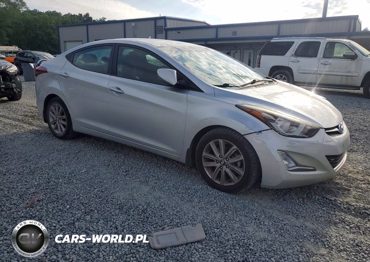 2016 Hyundai Elantra Se VIN:5NPDH4AEXGH656179 - 4