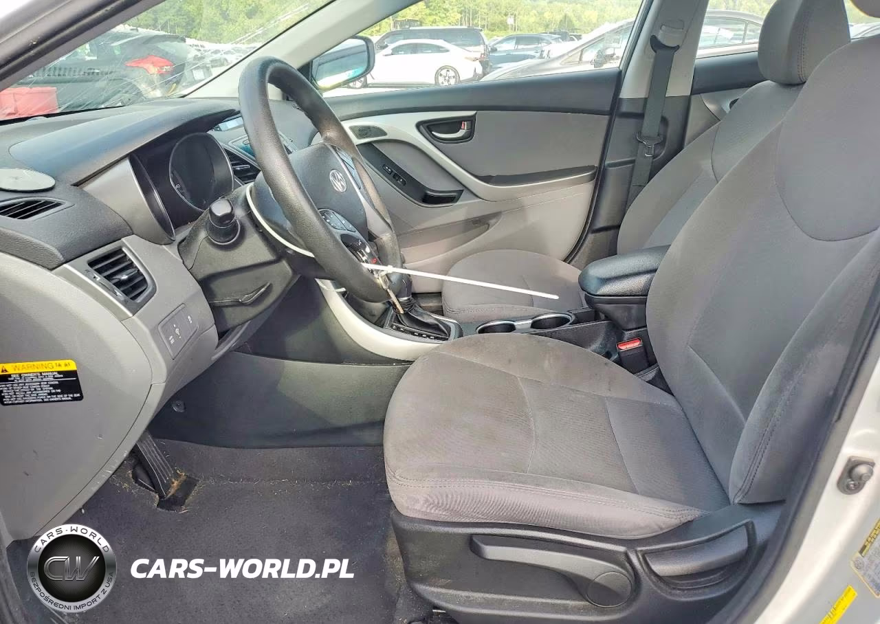 2016 Hyundai Elantra Se VIN:5NPDH4AEXGH656179 - 7