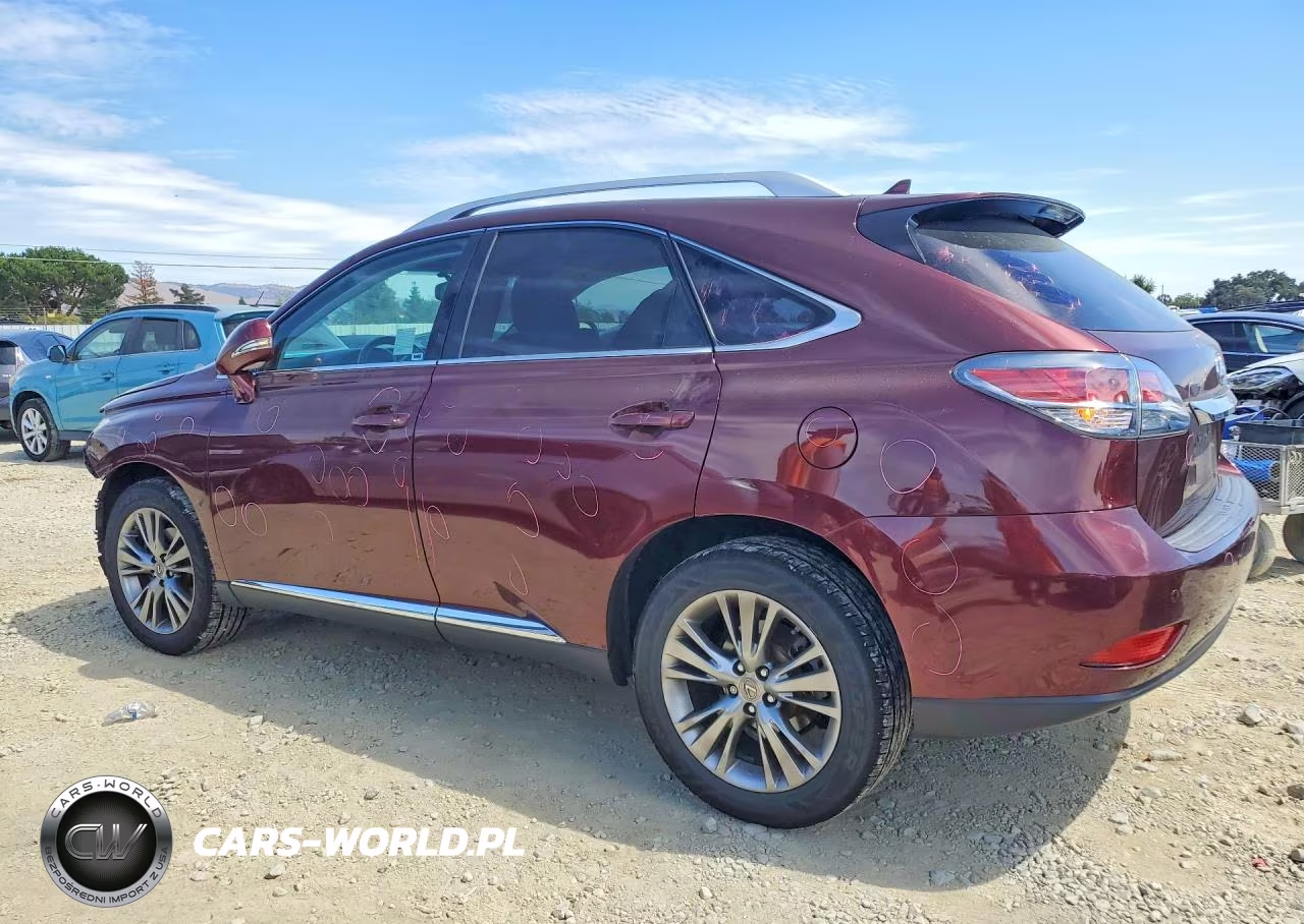 2013 Lexus Rx 350 Base VIN:JTJBK1BA5D2452452 - 2