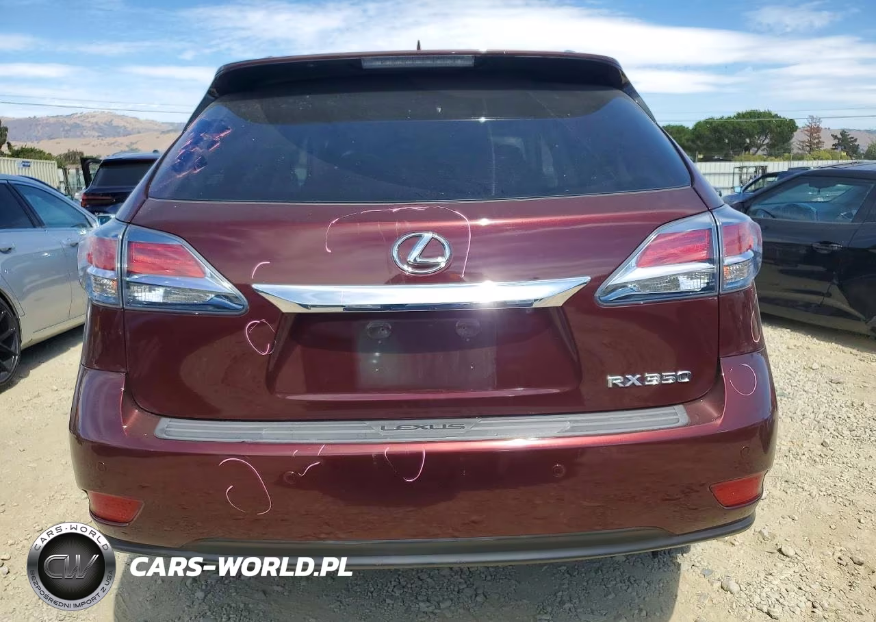2013 Lexus Rx 350 Base VIN:JTJBK1BA5D2452452 - 6