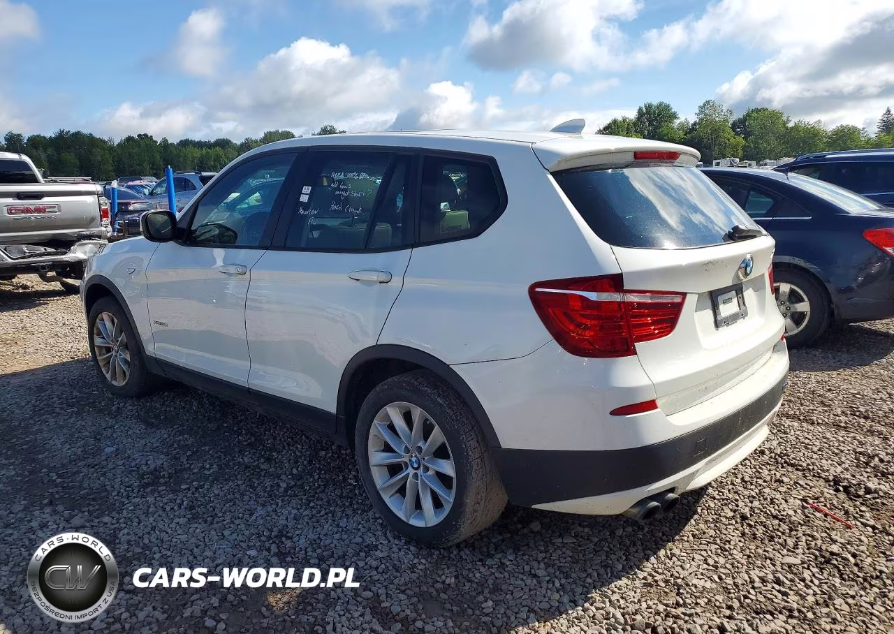 2013 BMW X3 xDrive28I VIN:5UXWX9C56D0A25297 - 2