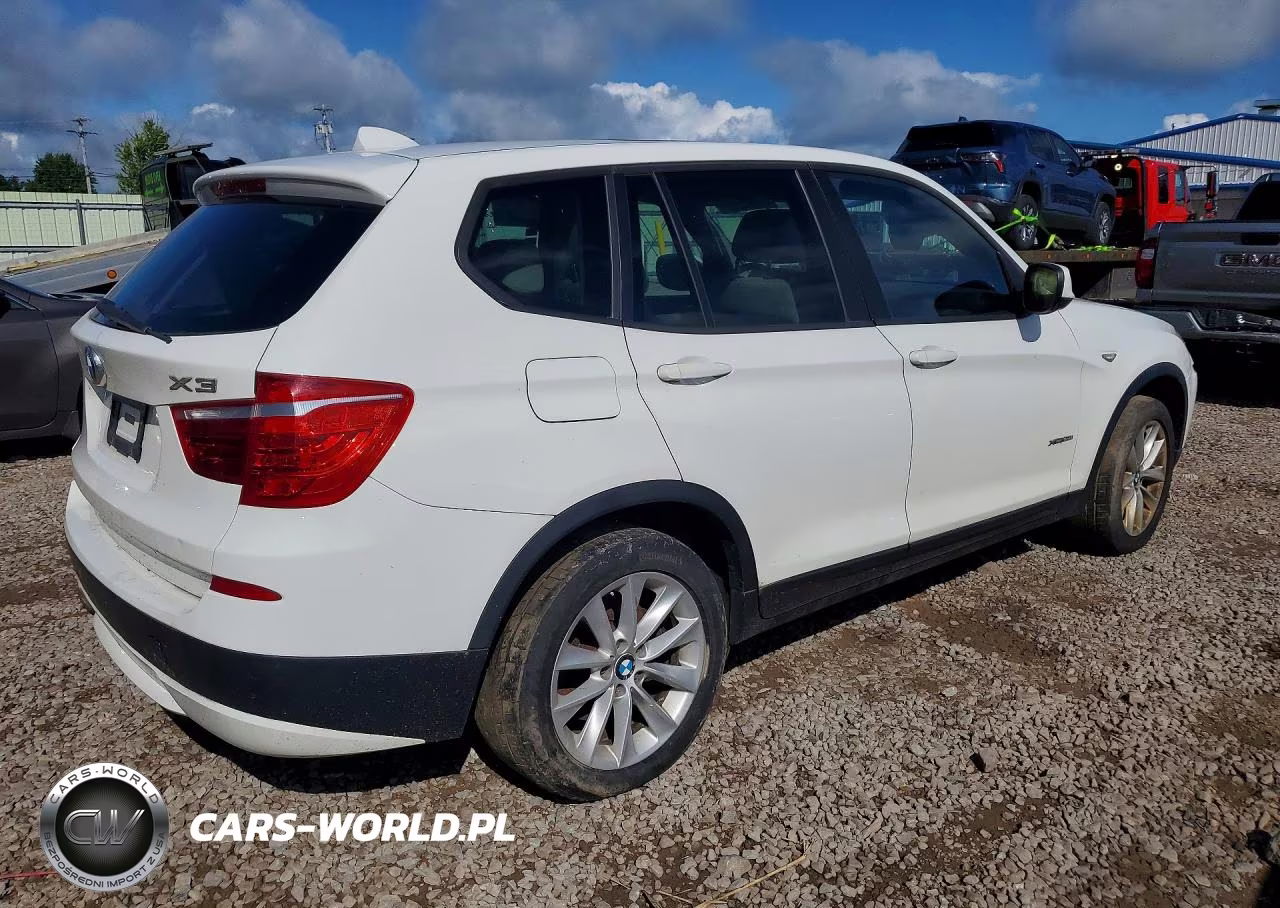2013 BMW X3 xDrive28I VIN:5UXWX9C56D0A25297 - 3