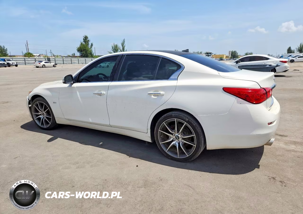 2017 Infiniti Q50 2.0T Base VIN:JN1CV7AP7HM640510 - 2