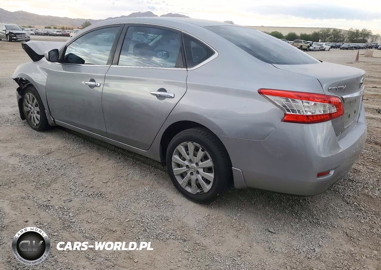 2014 Nissan Sentra Sv VIN:3N1AB7APXEY309221 - 2