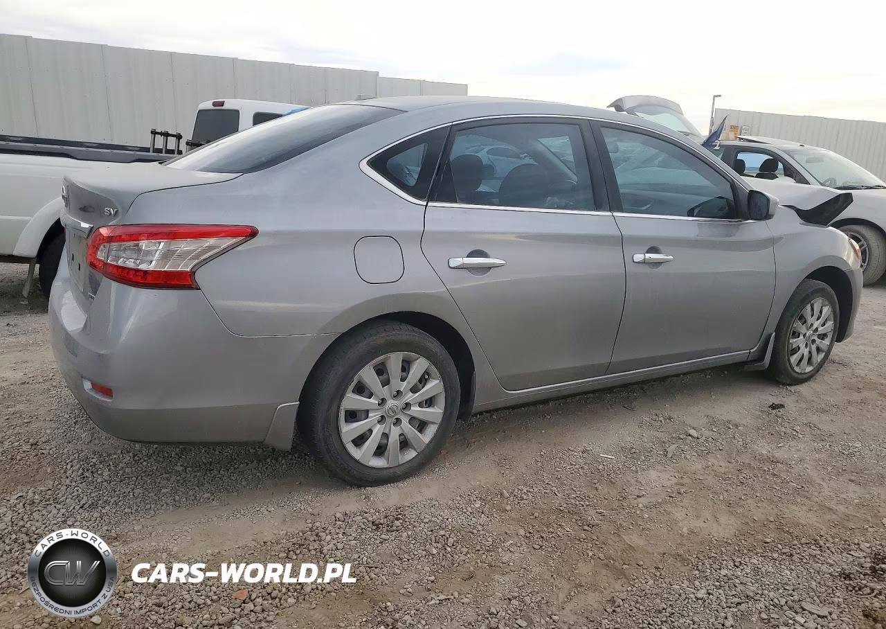 2014 Nissan Sentra Sv VIN:3N1AB7APXEY309221 - 3